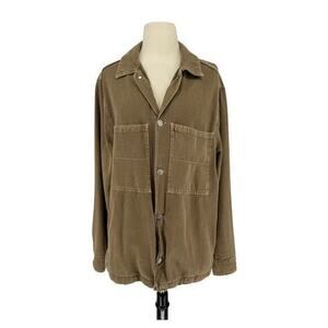 ZARA brown denim jacket large